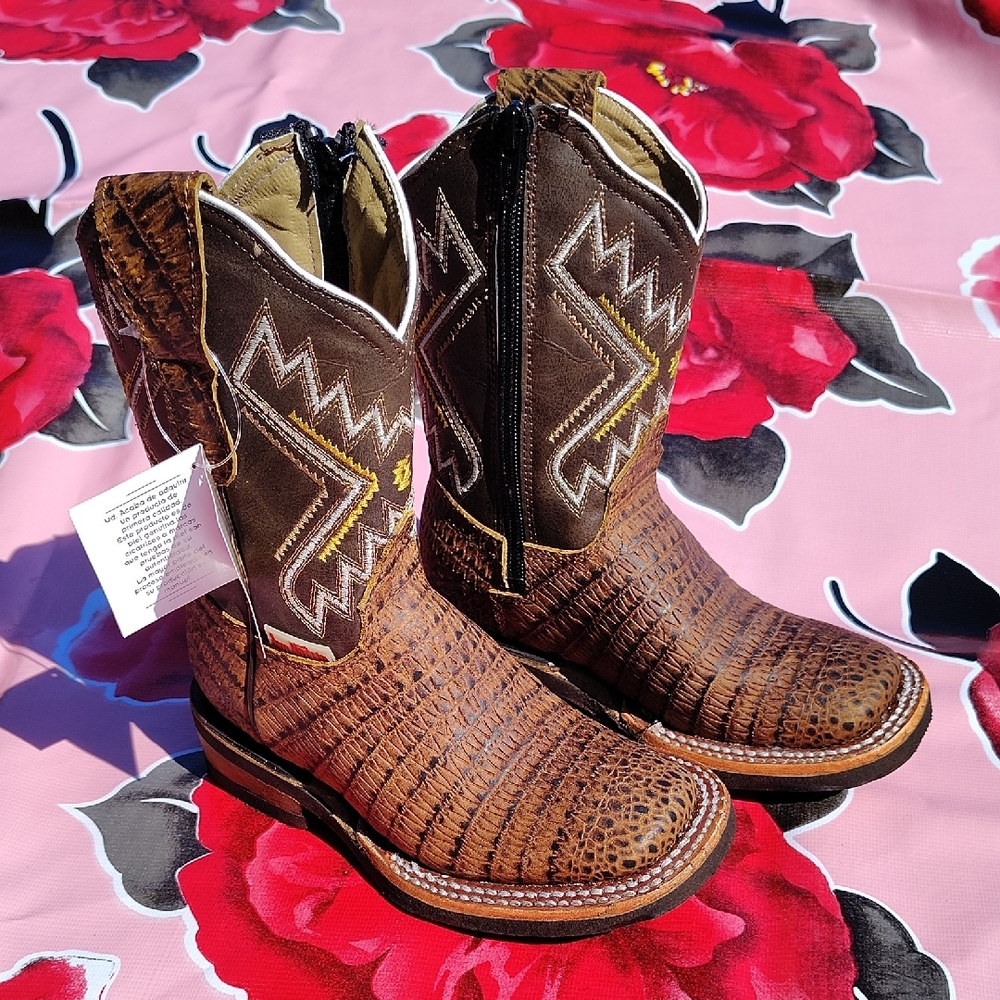 Brown Western Cowboy Boots